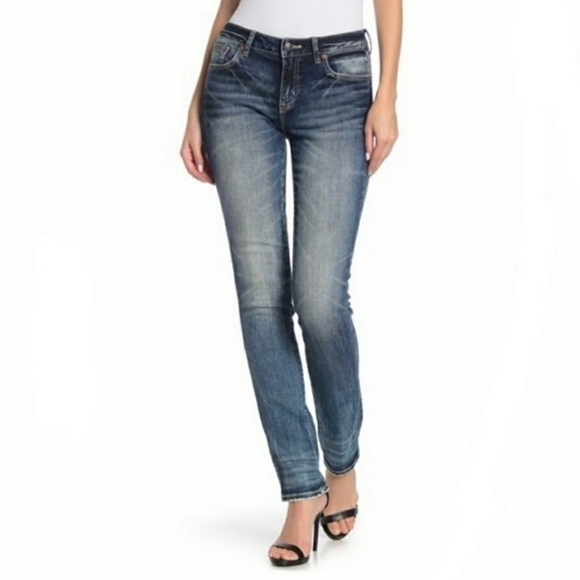 ROCK Revival Mid Rise Skinny Denim Jeans sz. 24 - Picture 1 of 11